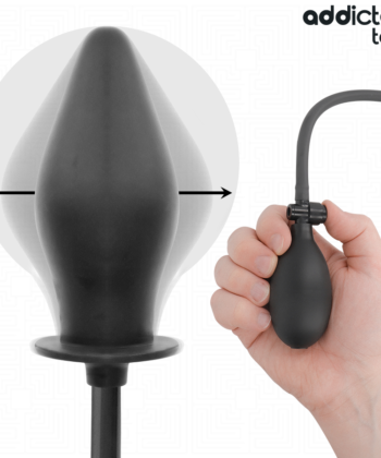 Visão alternativa de ADDICTED TOYS - PLUG ANAL INFLÁVEL MODELO 2