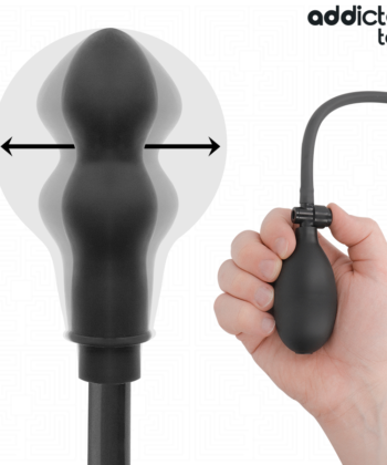 Visão alternativa de ADDICTED TOYS - PLUG ANAL INFLÁVEL MODELO 1