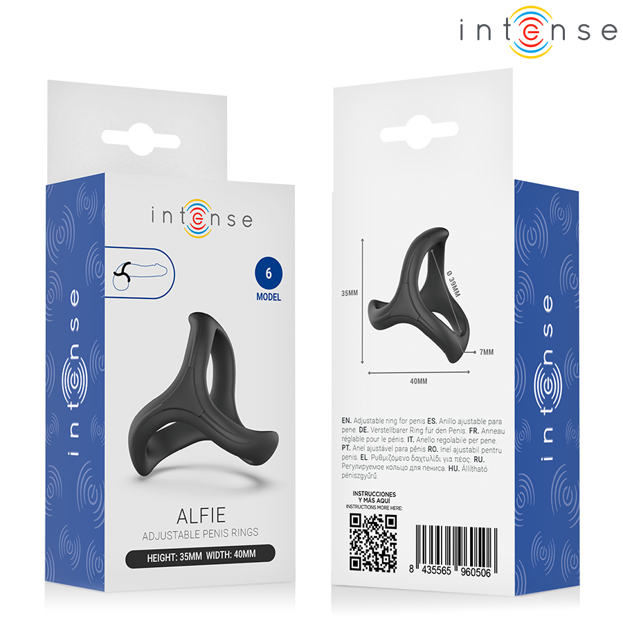 INTENSE - ALFIE ANEL PENIANO TRIPLO AJUSTÁVEL MODELO 6 - Imagem 5