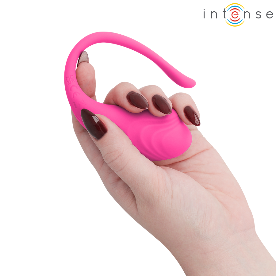 INTENSE - OVO VIBRATÓRIO ROSA OLIVIA COM CONTROLE REMOTO - Imagem 5