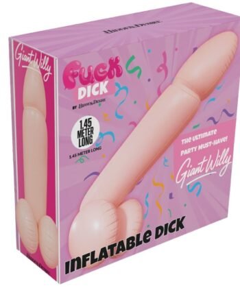 HIDDEN DESIRE - PÊNIS INFLÁVEL GIGANTE WILLY 145 CM