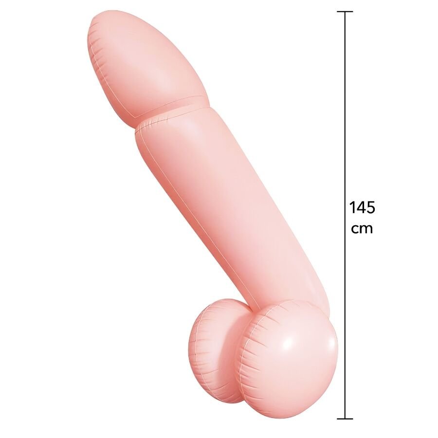 HIDDEN DESIRE - PÊNIS INFLÁVEL GIGANTE WILLY 145 CM - Image 4