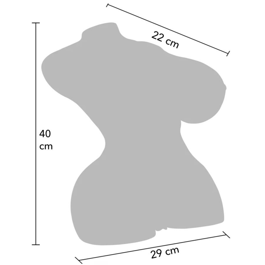 DESEJO OCULTO - TORSO DE CADELA ORDENHEIRA SAFADA, MASTURBADORA FEMININA, 10 KG - Image 2