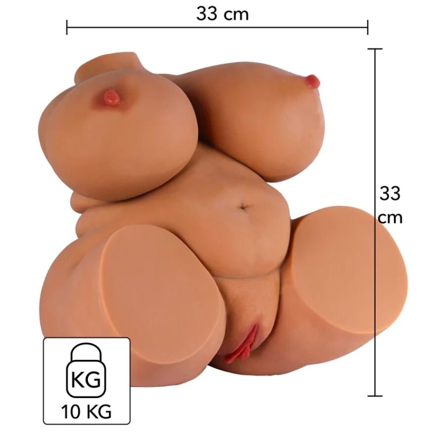 HIDDEN DESIRE - BIG FAT BANGING BABE TORSO MASTURBADOR FEMININO 10 KG - Imagem 4