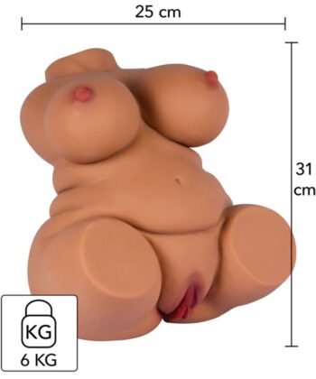 Visão alternativa de HIDDEN DESIRE - FAT FUCK QUEEN TORSO MASTURBADOR FEMININO 6 KG
