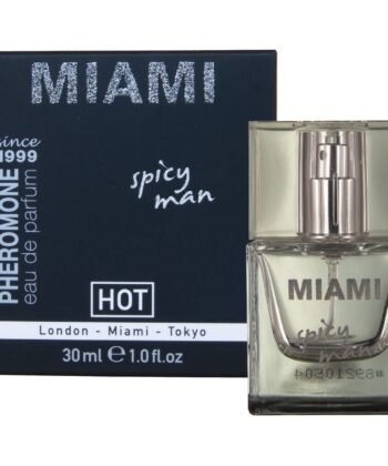 HOT - PERFUME DE FEROMÔNIOS MIAMI SPICY MAN 30 ML