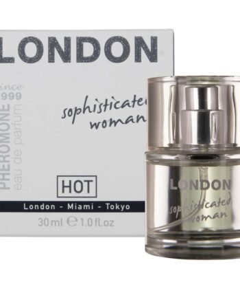 HOT - PERFUME DE FEROMÔNIOS LONDON MULHER SOFISTICADA 30 ML