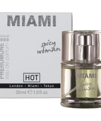 HOT - PERFUME DE FEROMÔNIOS MIAMI SPICY WOMAN 30 ML