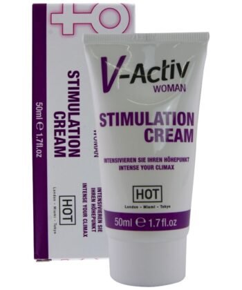 HOT - CREME ESTIMULANTE V-ACTIV PARA MULHERES 50 ML