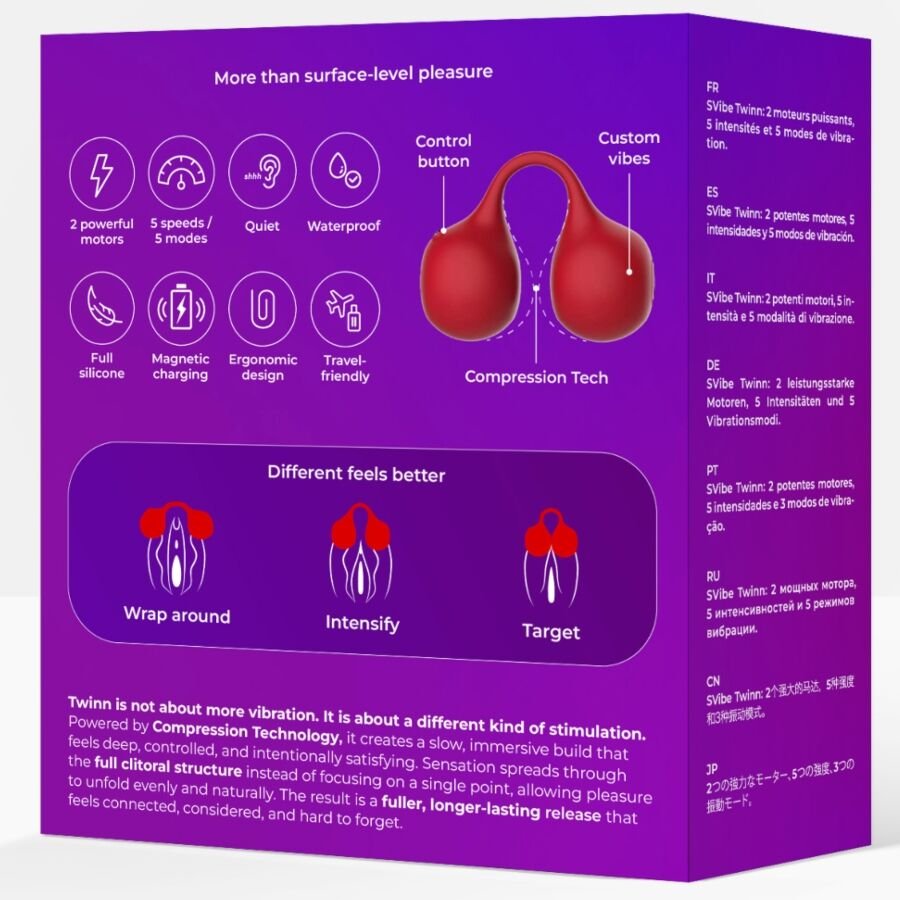 SNAIL VIBE - TWINN VIBRADOR DE DEDO CHERRY - Image 4