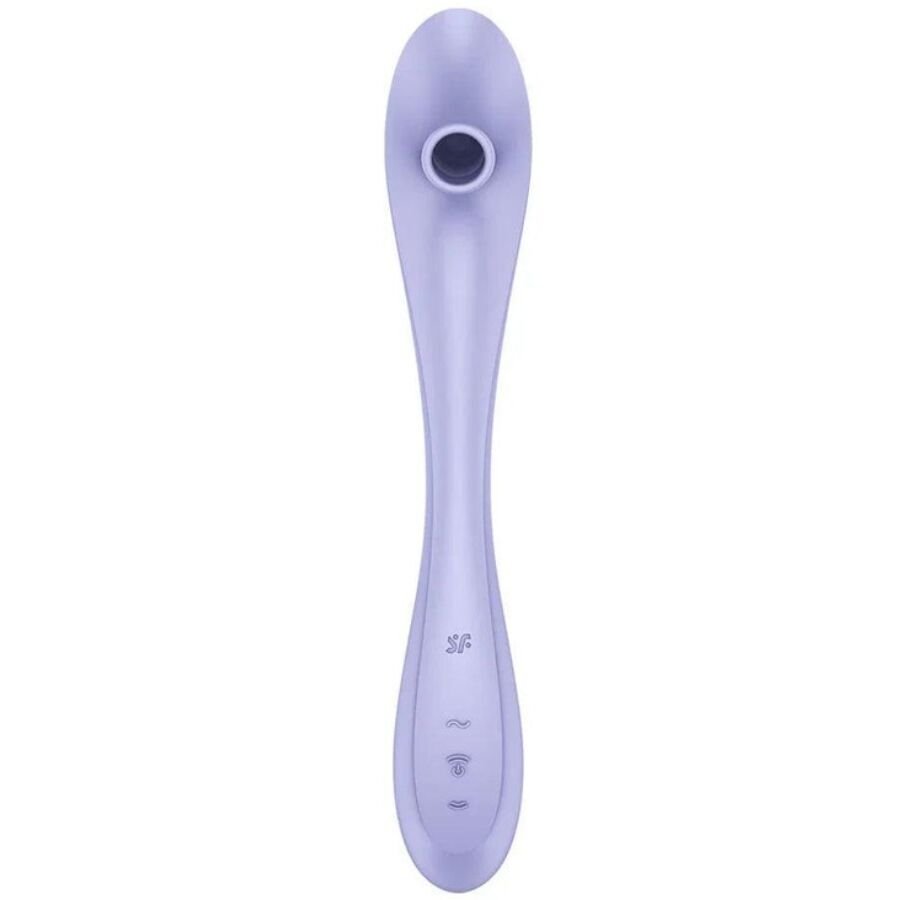 SATISFYER - EASY LOVER VIBRADOR & ESTIMULADOR AIR PULSE - Imagem 2