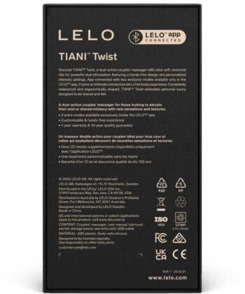 Visão alternativa de LELO - TIANI TWIST VIBRADOR PARA CASAIS LAVANDA