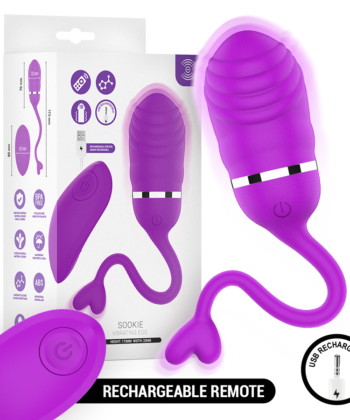 INTENSE - SOOKIE OVO VIBRATÓRIO COM CONTROLE REMOTO ROXO