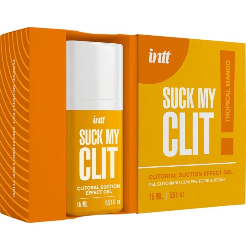 INTT - SUCK MY CLIT GEL COM EFEITO DE SUCÇÃO MANGA TROPICAL 15 ML - Imagem 5