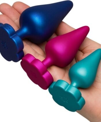 Alternative view of ROMP - KIT DE TREINAMENTO ANAL LUSTER P/M/G COM BASE EM FORMATO DE FLOR