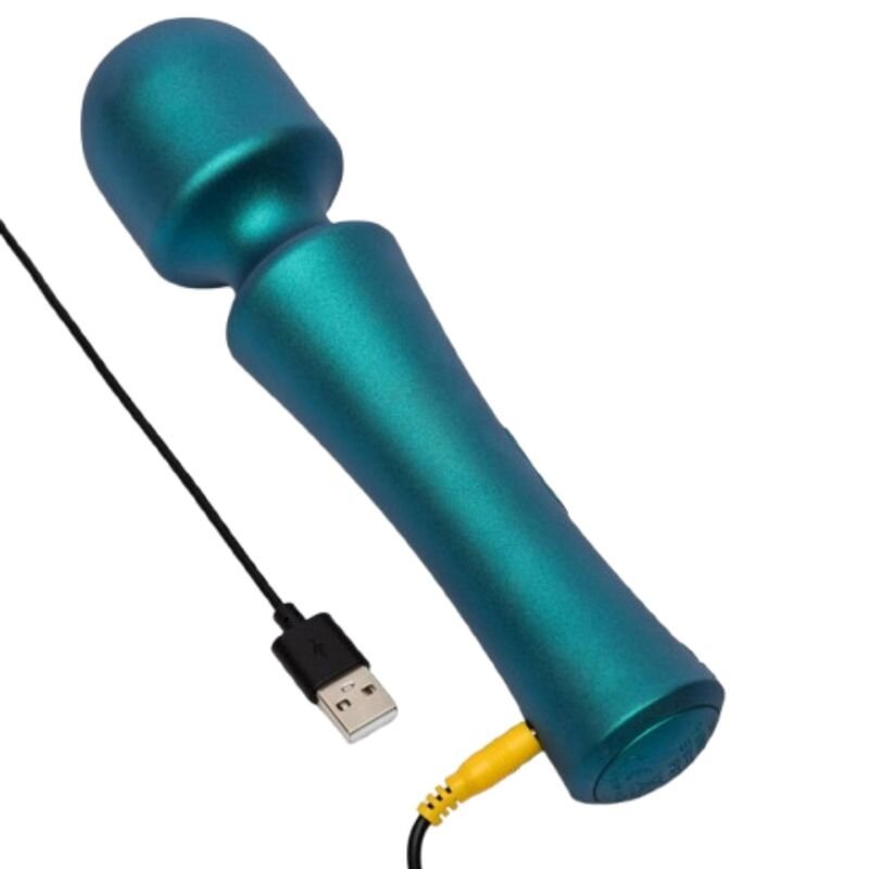ROMP - PRESTO MINI WAND VIBRATOR COM CABEÇA FLEXÍVEL VERDE - Imagem 5