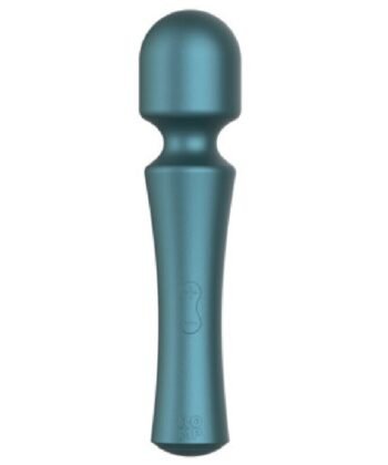 ROMP - PRESTO MINI WAND VIBRATOR COM CABEÇA FLEXÍVEL VERDE