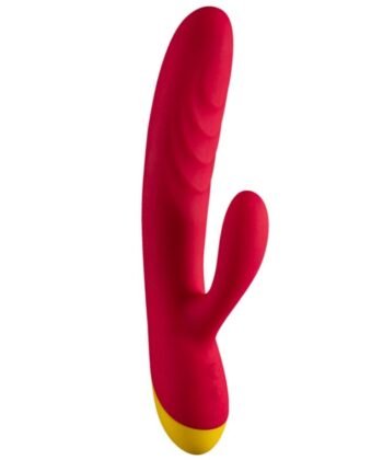 ROMP - JAZZ VIBRADOR COELHO RECARREGÁVEL VERMELHO