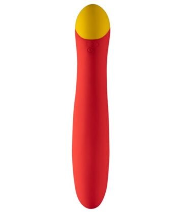 Visão alternativa de ROMP - HYPE VIBRADOR MULTIFUNCIONAL PARA PONTO G VERMELHO