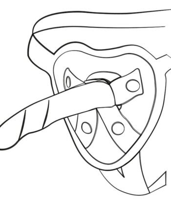 Visão alternativa de ROMP - PICCOLO DILDO DE SILICONE COM VENTOSA TRICOLORIDA 14 CM