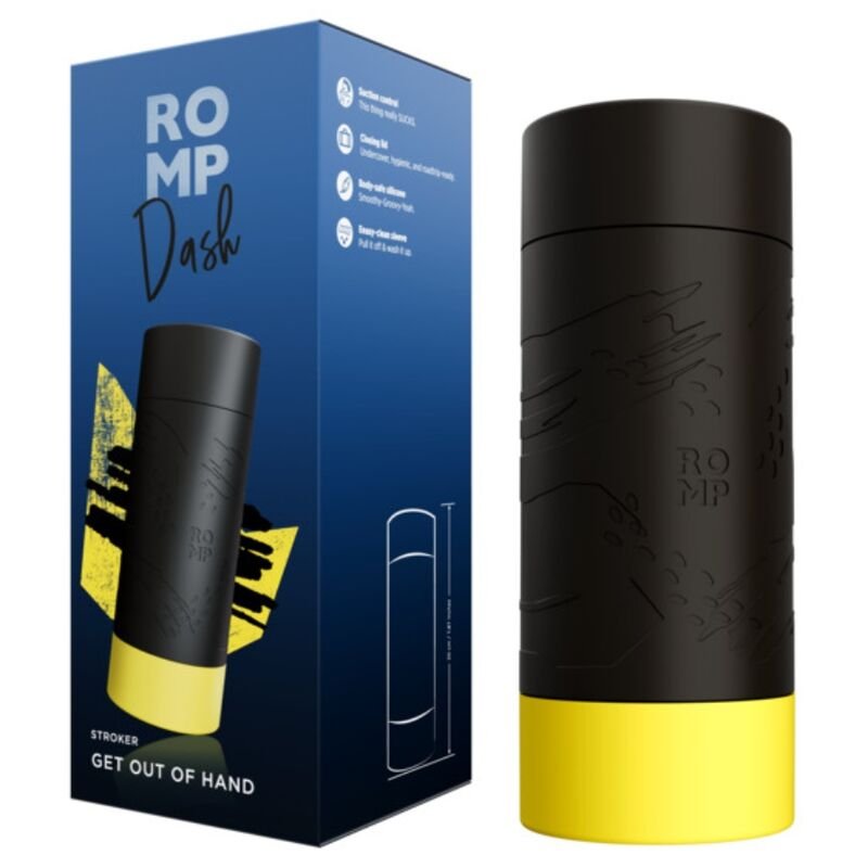ROMP - DASH MASTURBADOR MASCULINO COM CONTROLE DE SUCÇÃO 20 CM - Imagem 2