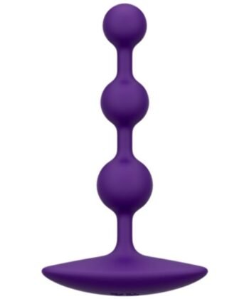 ROMP - AMP CONTAS ANAL DE SILICONE FLEXÍVEIS ROXAS 12,5 CM ROXAS