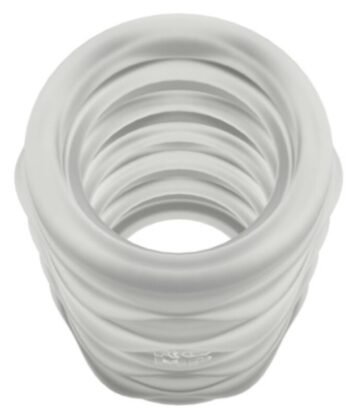 ROMP - MOSH MASTURBADOR MASCULINO TRANSPARENTE COM BAINHA REVERSÍVEL DE 6 CM