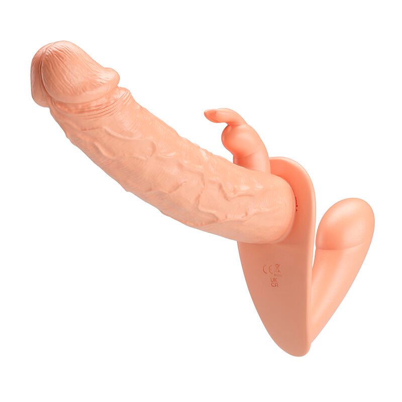 BAILE - CHARLOTTE HOLLOW DUPLA PENETRAÇÃO STRAP-ON CARNE - Image 4