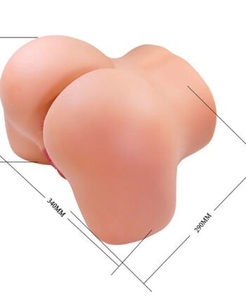 Visão alternativa de CRAZY BULL - JULIA XXL MASTURBADOR VIBRATÓRIO DUPLO VAGINAL E ANAL FLESH