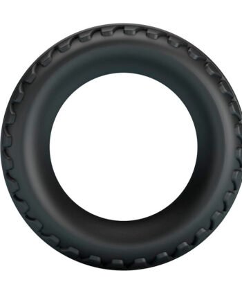CRAZY BULL - ANEL PENIANO DE SILICONE TEXTURIZADO MERRITT PRETO - Imagem 4