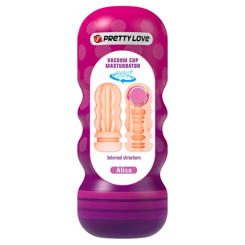 PRETTY LOVE - MASTURBADOR VAGINAL COM VENTOSA E TEXTURAS INTERNAS - Image 2