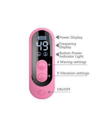 PRETTY LOVE - VIBRADOR BELLA RABBIT COM ESTIMULAÇÃO DE BORBOLETA E LED ROSA - Imagem 5