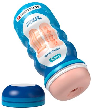 PRETTY LOVE - SHERRY, MASTURBADOR VAGINAL COM VENTOSA E TEXTURAS INTERNAS - Image 4