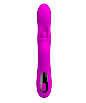 Visão alternativa de PRETTY LOVE - VIBRADOR OSCILATIVO YALANDA RABBIT COM DISPLAY DE LED ROXO