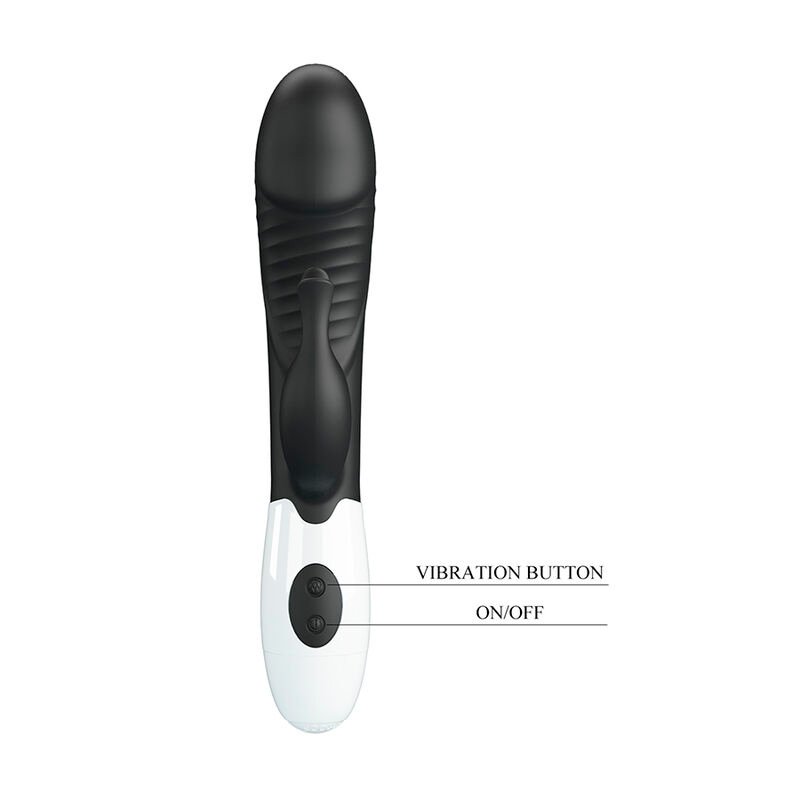 PRETTY LOVE - ROGUE MUSE VIBRADOR COELHO COM 30 FUNÇÕES PRETO - Image 4