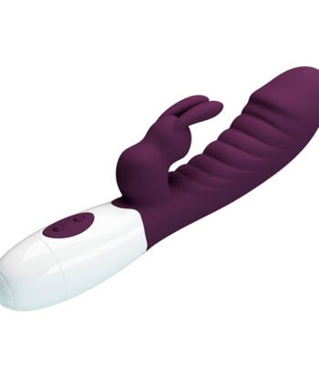 PRETTY LOVE - VIBRADOR COELHO NAUGHTY BUNNY COM 30 FUNÇÕES - ROXO - Image 2