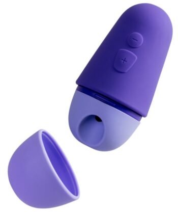 ROMP - FREE X Estimulador Clitoriano com Tampa, 10 Níveis, Recarregável, Roxo
