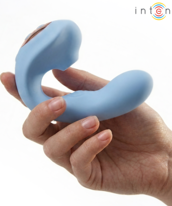 Visão alternativa de INTENSE - GINA - ESTIMULADOR CLITORIAL MULTIFUNCIONAL AZUL
