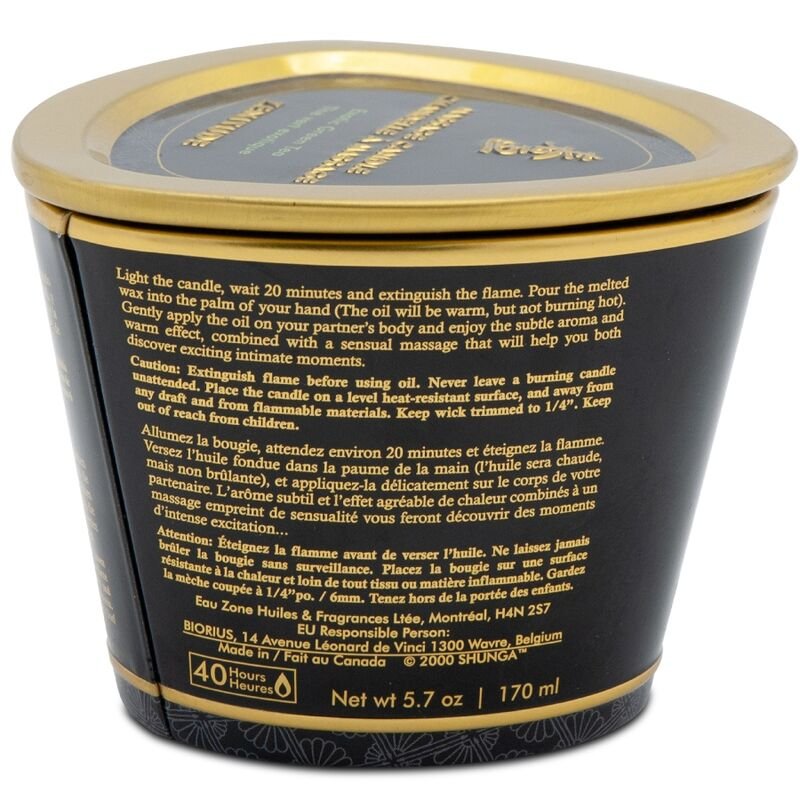 SHUNGA - VELA DE MASSAGEM MANGA 170 ML - Image 3