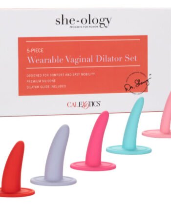 CALEXOTICS - KIT 5 PCS DILATADORES VAGINAIS OU ANAIS MULTICOLOR