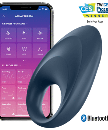 SATISFYER - APLICATIVO VIBRADOR DE UM ANEL MIGHTY
