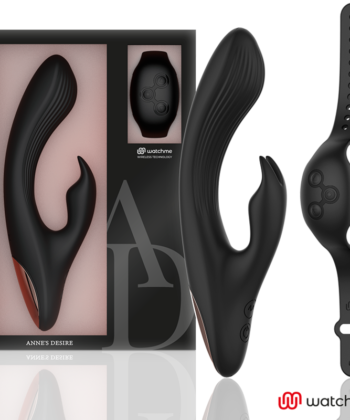 ANNE'S DESIRE - RABBIT TECNOLOGIA DE CONTROLE REMOTO A WATCHME PRETO