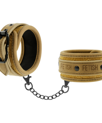 FETISH SUBMISSIVE ORIGIN - ALGEMAS DE COURO VEGANAS COM FORRO DE NEOPRENE