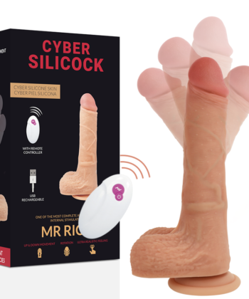 CYBER SILICOCK - CONTROLE REMOTO REALÍSTICO MR RICK 20.9 CM -O- 4 CM