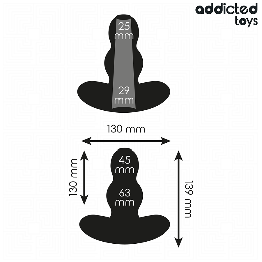ADDICTED TOYS - PLUG ANAL OCO TAMANHO XL 13,9 CM - Imagem 4