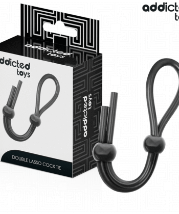 Visão alternativa de ADDICTED TOYS - CORDA DE SILICONE PARA O PÊNIS DE ALÇA DUPLA