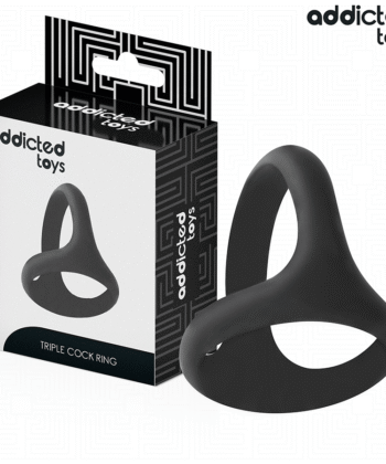 Visão alternativa de ADDICTED TOYS - ANEL TRIPLO GROSSO PARA O PÊNIS