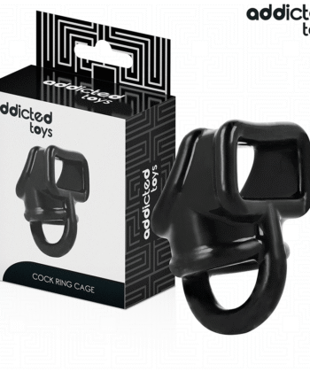 Visão alternativa de ADDICTED TOYS - ANEL DE GAIOLA PARA PÊNIS