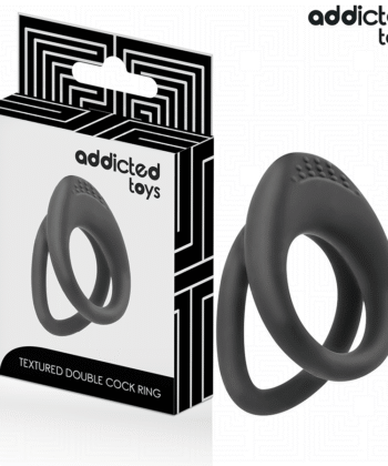Visão alternativa de ADDICTED TOYS - ANEL DE PÊNIS COM DUPLA TEXTURA