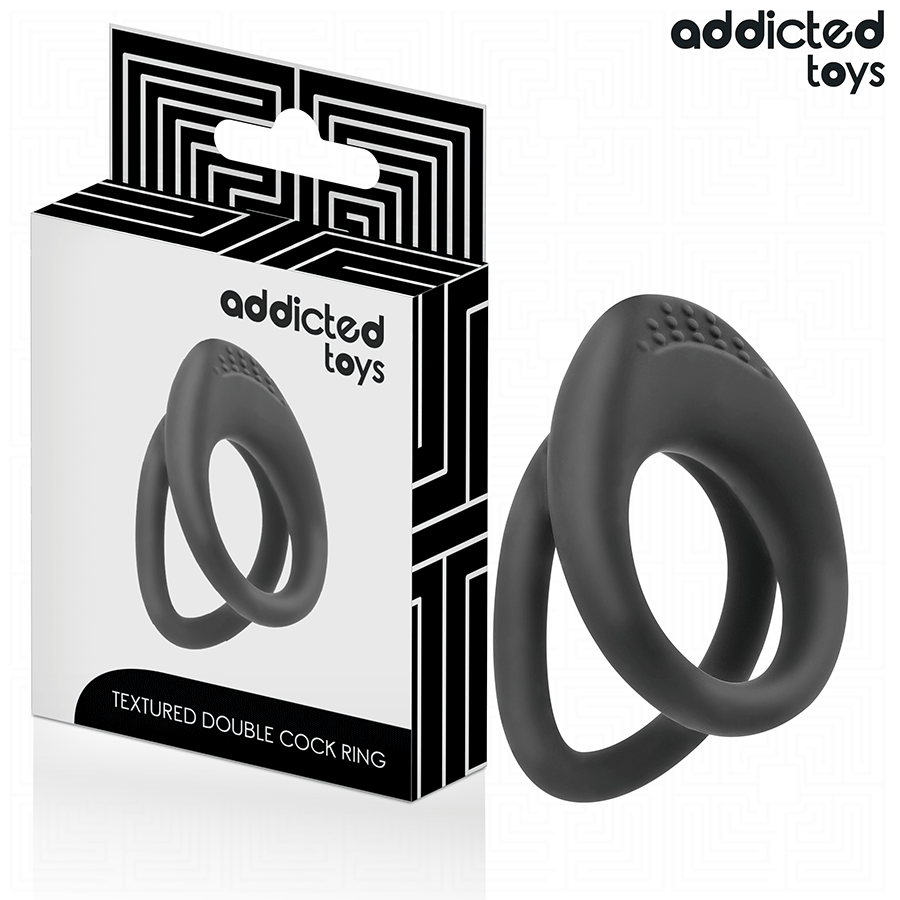 ADDICTED TOYS - ANEL DE PÉNIS COM DUPLA TEXTURA - Image 2